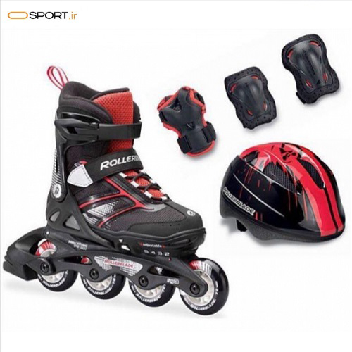 اسکیت Rollerblade مدل Cube با تجهیزات کامل (2016) attach_578b507b78149